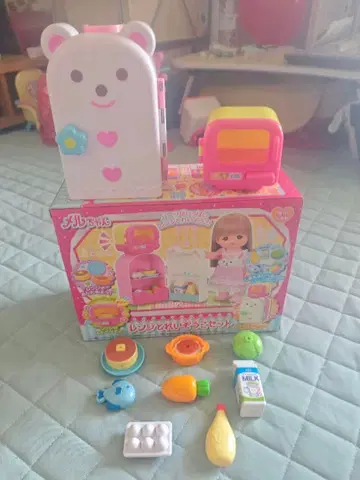 멜짱 레인지와 냉장고 세트