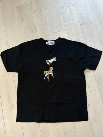 HEIHEI 티셔츠 자수 XXXL