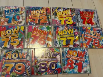 NOW70,72~81 서양 POP CD 2장 세트 11장