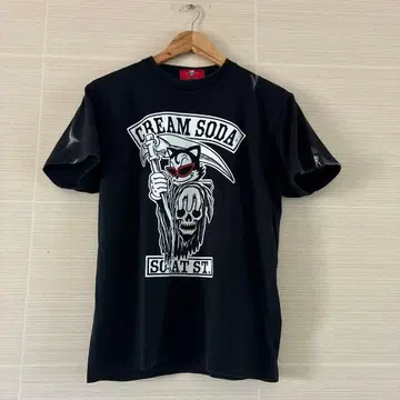 CREAM SODA 그래픽 T셔츠 블랙