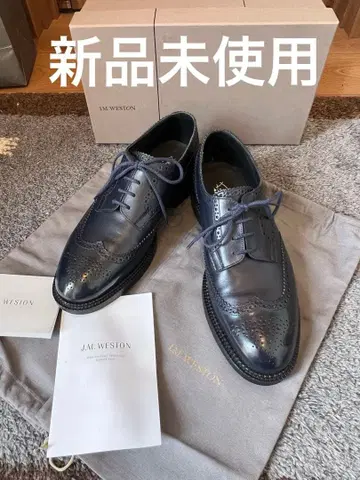 [미사용 새상품] J.M. WESTON 355 마일스 컬렉션 풀 브로그