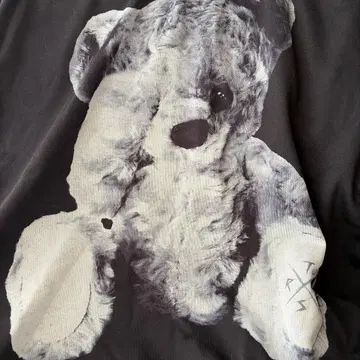 TRAVAS TOKYO 곰 그래픽 T셔츠 택 포함