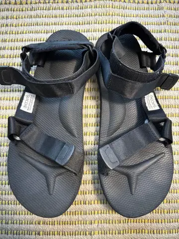 SUICOKE 스이콕 샌들 25cm 블랙