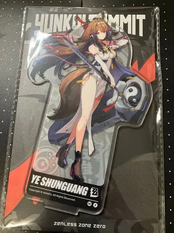 젠레스 존 제로 공식 미개봉 새상품 아크릴 스탠드 잎사귀 순간 빛