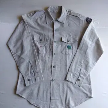 진품 3 스웨덴 보이 스카우트 긴팔 셔츠