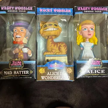 이상한 나라의 앨리스 Wacky Wobbler 피규어 보블헤드