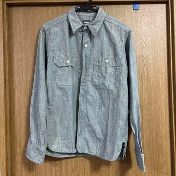 모모타로 진즈 스트라이프 디자인 긴팔 셔츠 S 사이즈