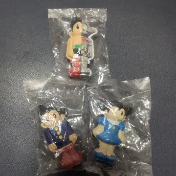 양철 로봇 아톰 메이지 제과 3개 세트 레트로 테즈카 오사무