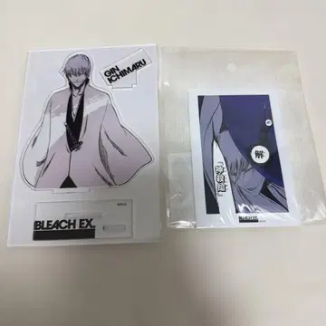 BLEACH EX. 원화전 이치마루 긴 아크릴 스탠드 다이컷 스티커