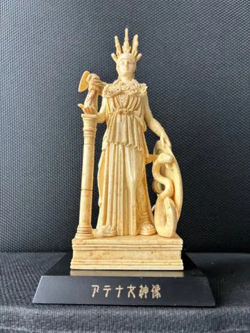 아테나상 피규어 약 9cm 수지제