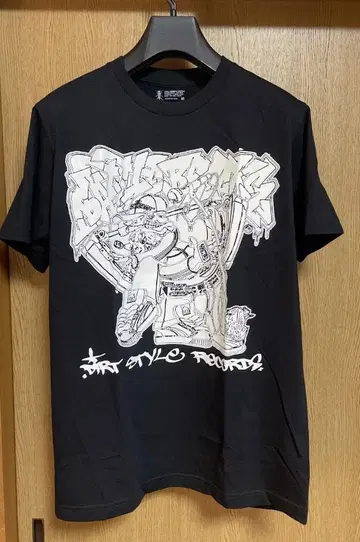 DIRTSTYLE 티셔츠 DJ QBERT 턴테이블리즘