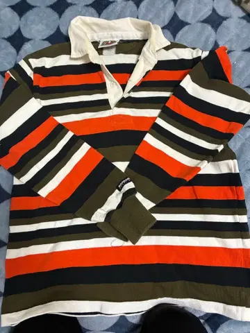 BARBARIAN 스트라이프 피케 셔츠 S