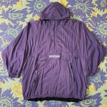 00s YAMAHA 서프 자켓 후디 아노락 후드티 가지색