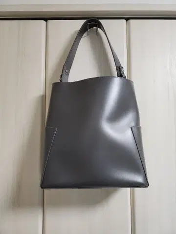 SALON adam et rope 그레이 심플 토트백