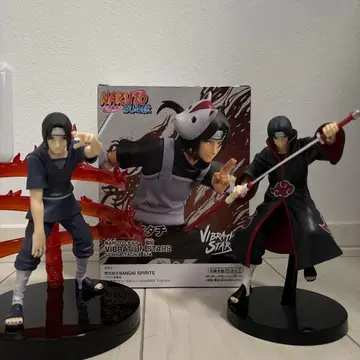 NARUTO Vibrant Stars 우치하 사스케 이타치 피규어 세트