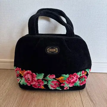 FELIER 꽃무늬 자수 핸드백