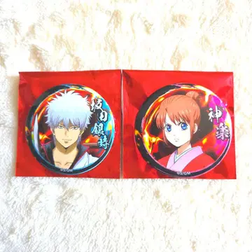 은혼 요시와라 대염상 캔뱃지 사카타 긴토키 카구라