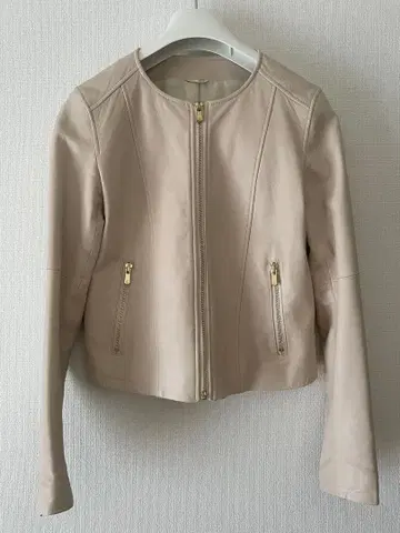 ANAYI 라무 가죽 자켓 사이즈 38