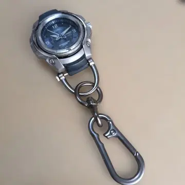 가동품. CASIO G-SHOCK 카라비너 포함