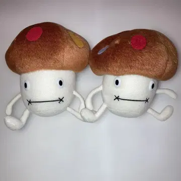 봉제 인형 도코모다케 2개 세트