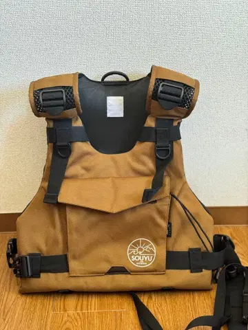 SOUYU STICK PFD 구명 조끼 브라운