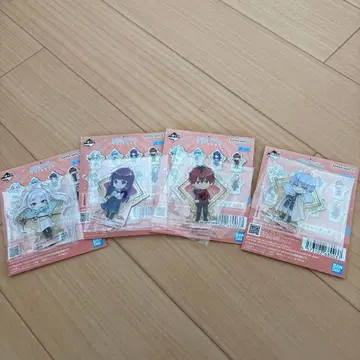 장송의 프리렌 제일복권 큥캐릭터 아크릴 스탠드 4장 세트