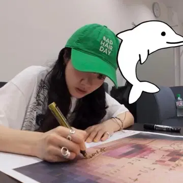 [ 아이묭 착용 ] BAD HAIR DAY' DAD Cap