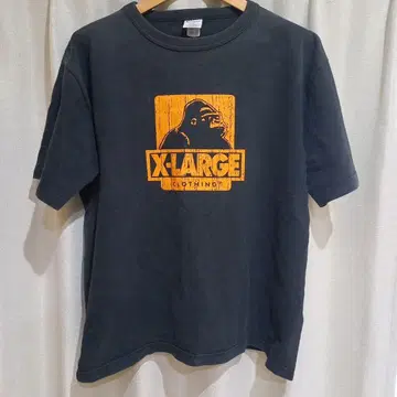 X-LARGE 헤비웨이트 저지 T셔츠 블랙