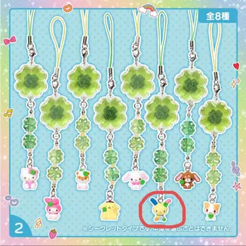 두근두근 헤이세이 여자아이 아이템 시리즈 시크릿 클로버 스트랩