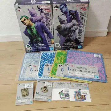 1번 복권 죠죠의 기묘한 모험 C.D상 피규어 세트