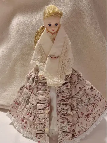 [ 당시 물품 ] 타카라 제니 본체 & 컨트리풍 드레스 세트 쇼와 레트로