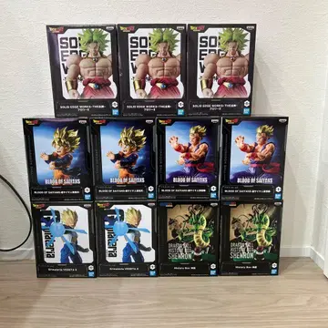 드래곤볼 모음 브로리 손오천 손오반 베지터 신룡 피규어