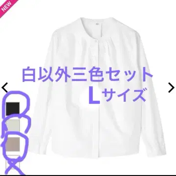 배송비 포함 새상품 workman 여성용 씬리스 셔츠 블라우스 3종 세트