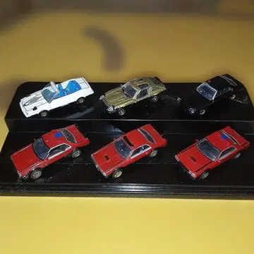 서부경찰 미니카 전 6종 세트