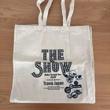 컨디션 최상 THE SHOW 2023 토트백 Travis Japan