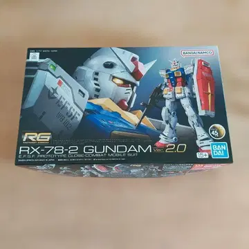 RG RX-78-2 건담 Ver. 2.0 1/144 건담 프라모델