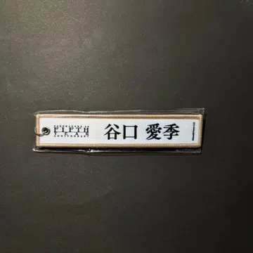 사쿠라자카46 5th 아니라 네임택 키링 타니구치 아이리