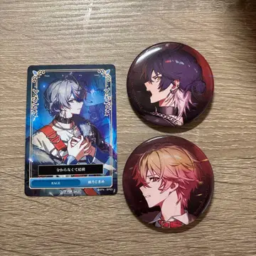 2nd 싱글 혜택 캔뱃지 트레이딩 카드 이루마 미코토 아메노 코사메