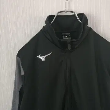 MIZUNO 미즈노 저지 자켓 블랙 얇은 소재