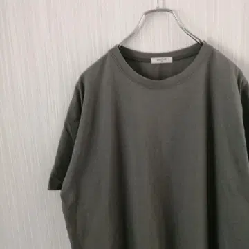 스튜디오 클립 T셔츠 원피스 반팔 카키