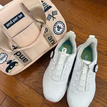 72CA 골프화 24.5cm & 앤퍼시 카트 백 세트