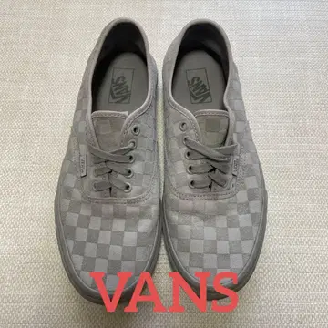 [중고] VANS AUTHENTIC 오센틱 grey suede