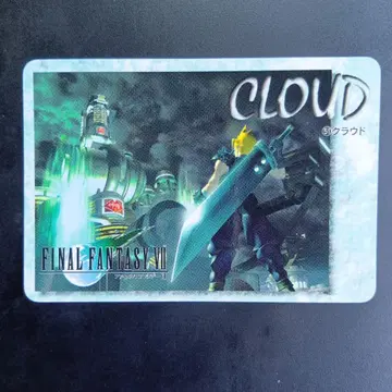 클라우드 FINAL FANTASY 카드 CARD JAPAN