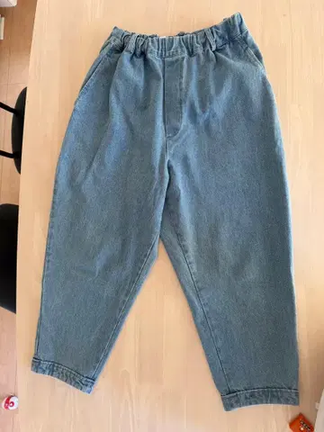 :tang: 코튼 데님 벌룬 팬츠