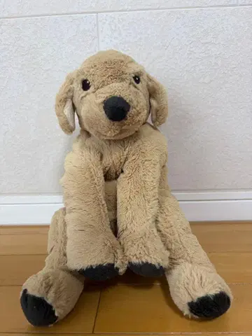 IKEA 강아지 봉제 인형 약 40cm 베이지