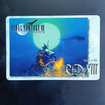 레드 FINAL FANTASY 카드 CARD JAPAN