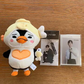 LEE JUNHO 펭귄&아크릴 키링
