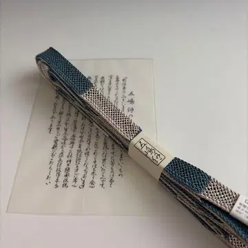 미사용 새상품 롱사이즈 여름 아이템 에도 조립 끈 [고시마 히모] I