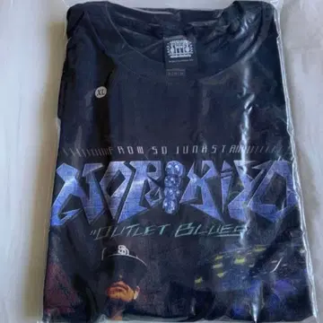 XL NORIKIYO OUTLET BLUES T-shirt BLACK