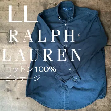 랄프 로렌 코튼 100% 다크 블루 새상품급 빈티지 구제 의류